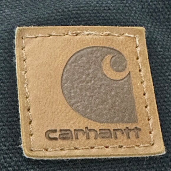 Carhartt Mens Cargo Work Pants 40x30 Loose Straight Washed Flannel Lined - Picture 6 of 8